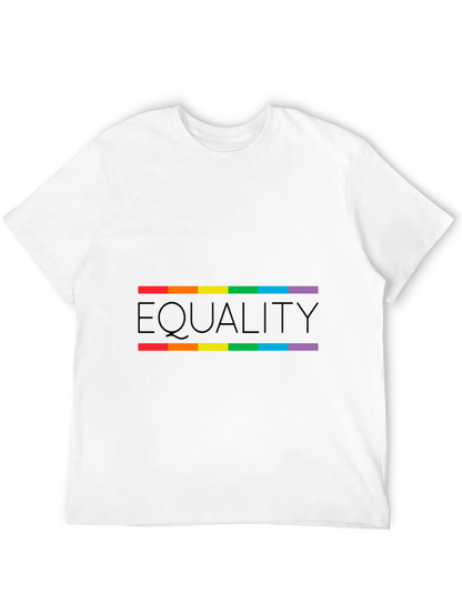 Equality Rainbow Pride Graphic T-Shirt