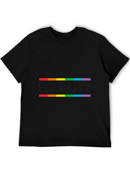 Equality Rainbow Pride Graphic T-Shirt