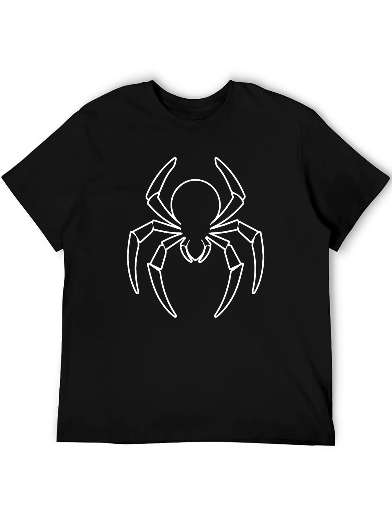 Spider Graphic Black T-Shirt - Casual Style