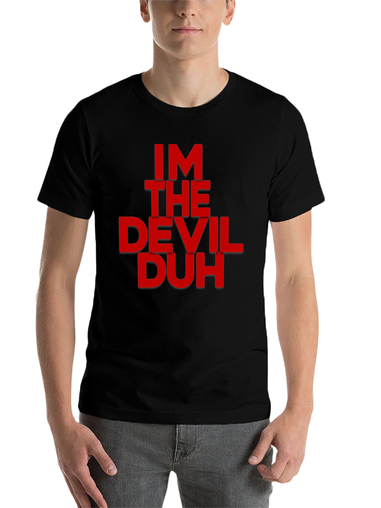 Im The Devil Duh Graphic Tee