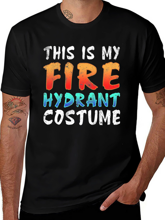 Funny Fire Hydrant Costume T-Shirt