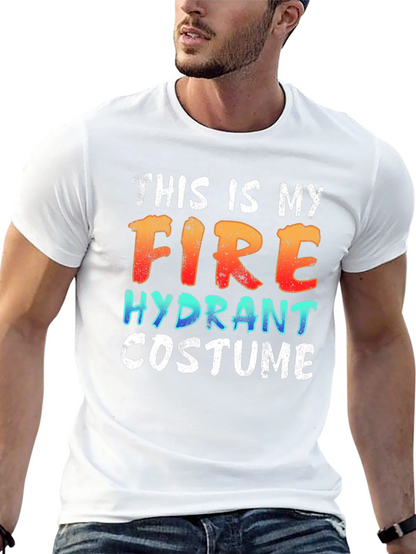 Funny Fire Hydrant Costume T-Shirt