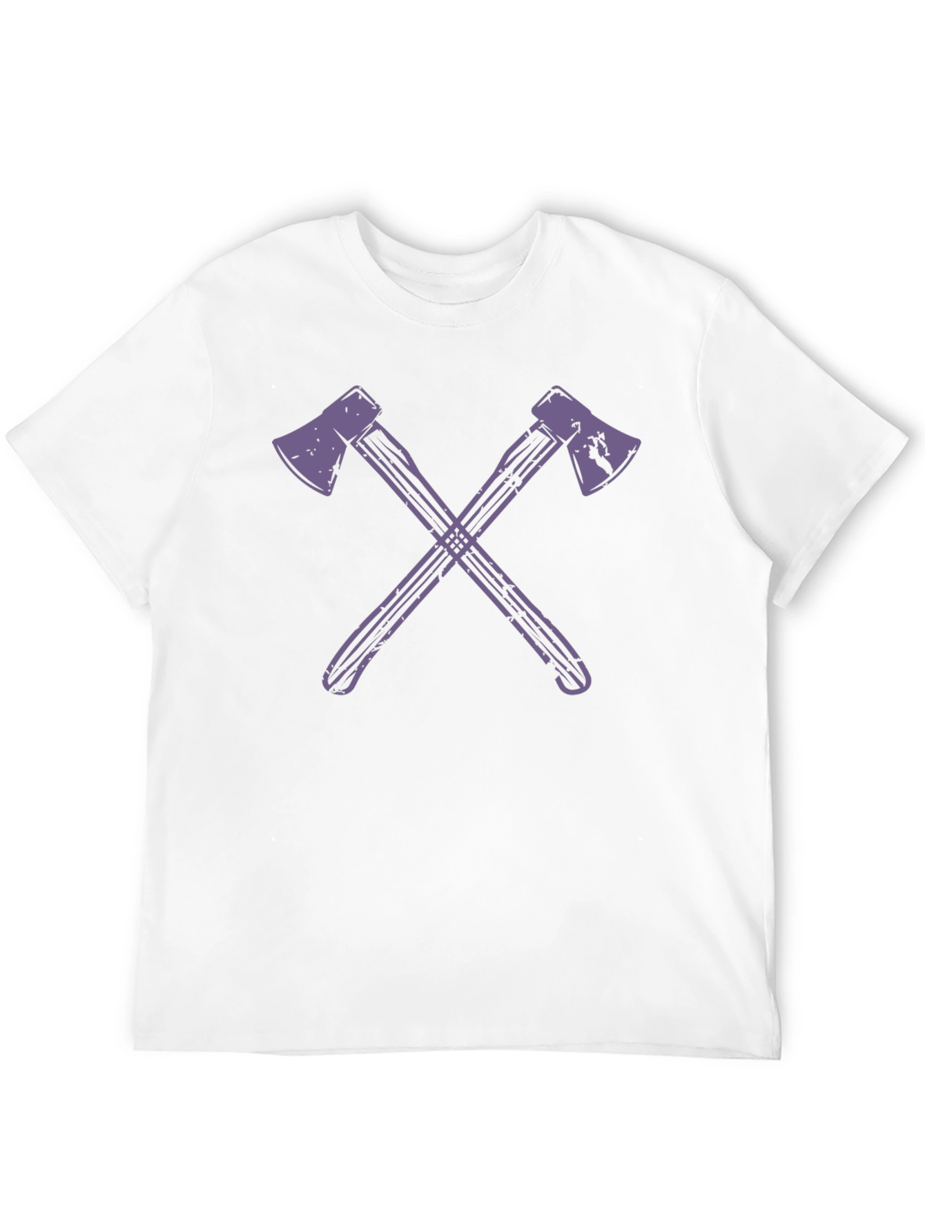 Axe Cross T-Shirt - Stylish Lumberjack Tee
