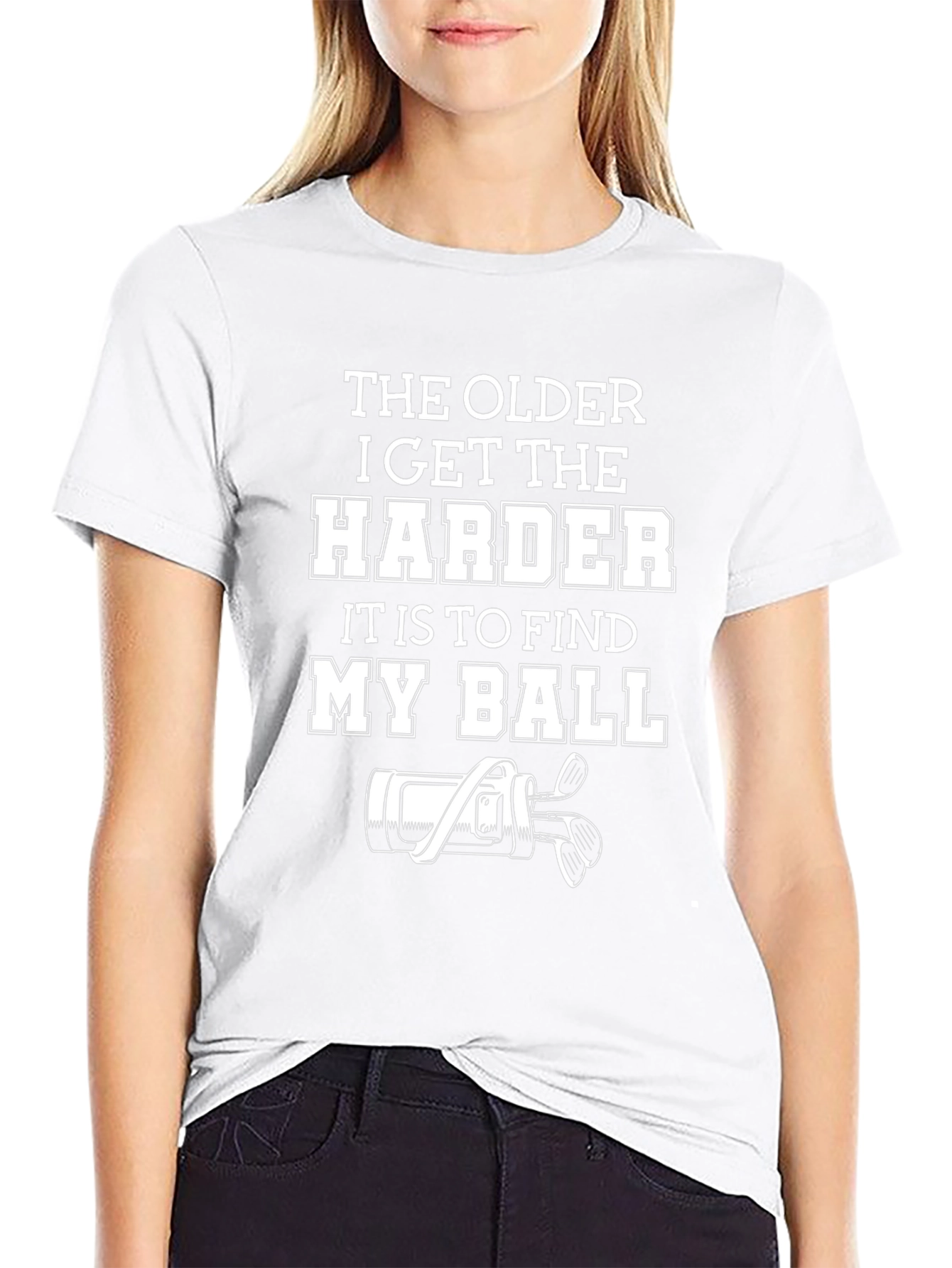Funny Golf T-Shirt: The Older I Get