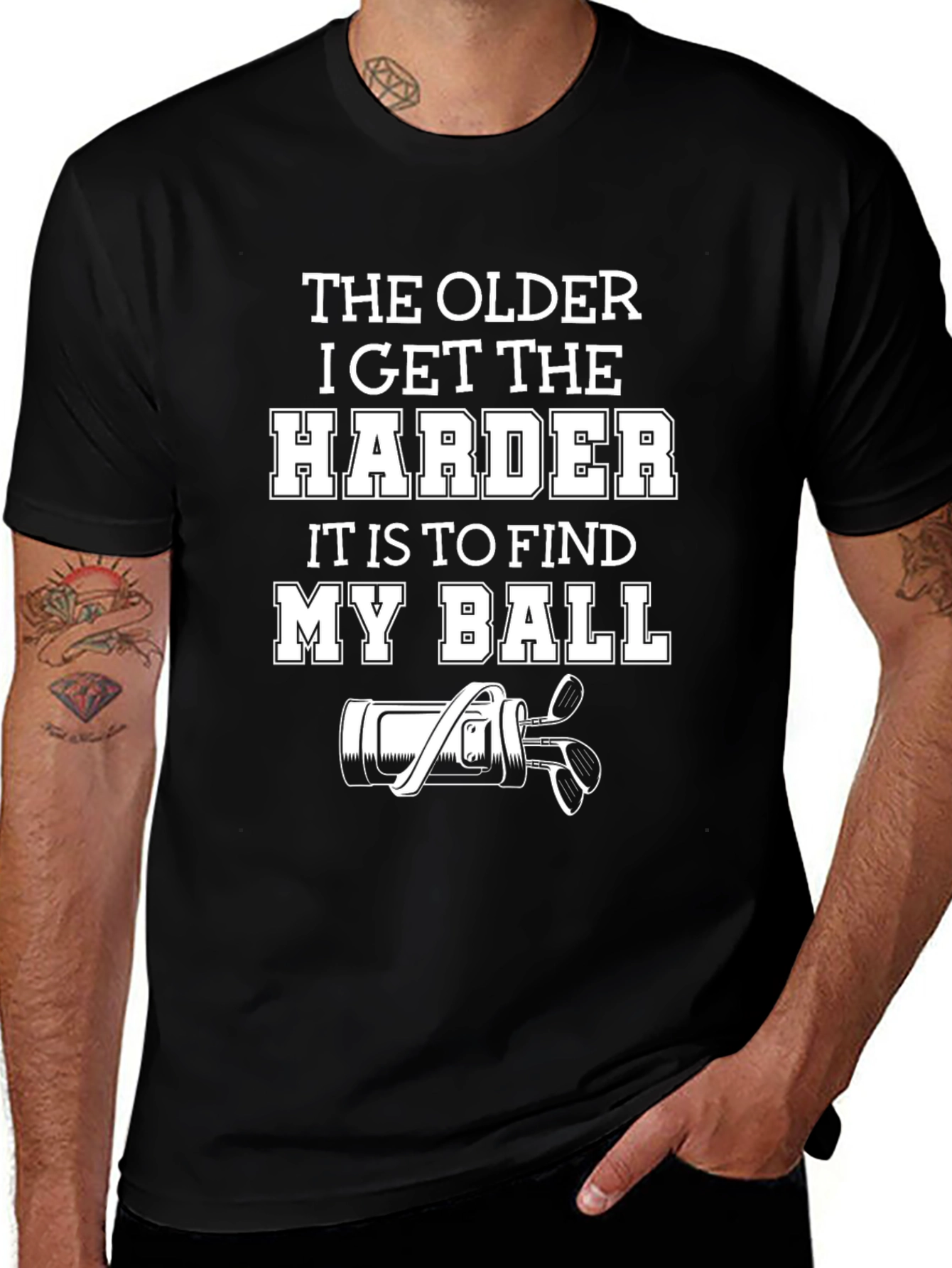 Funny Golf T-Shirt: The Older I Get