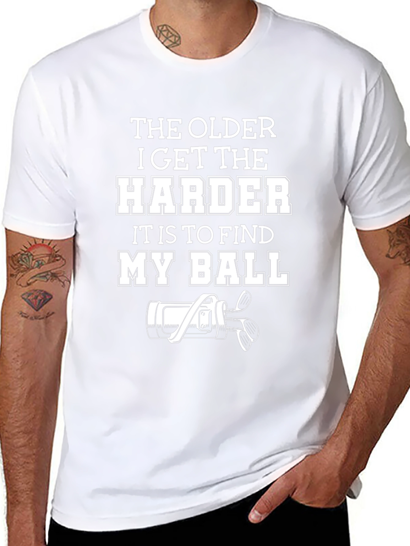 Funny Golf T-Shirt: The Older I Get