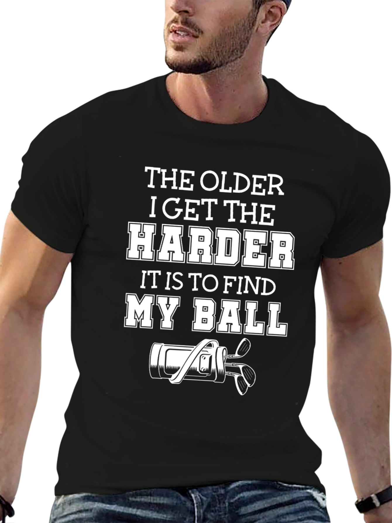 Funny Golf T-Shirt: The Older I Get