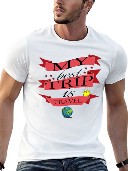 My Best Trip Is Travel T-Shirt