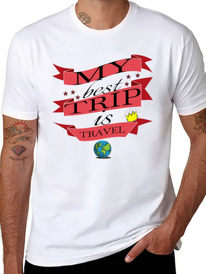 My Best Trip Is Travel T-Shirt