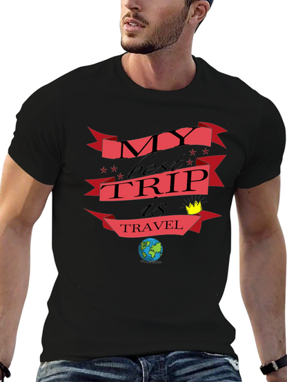 My Best Trip Is Travel T-Shirt