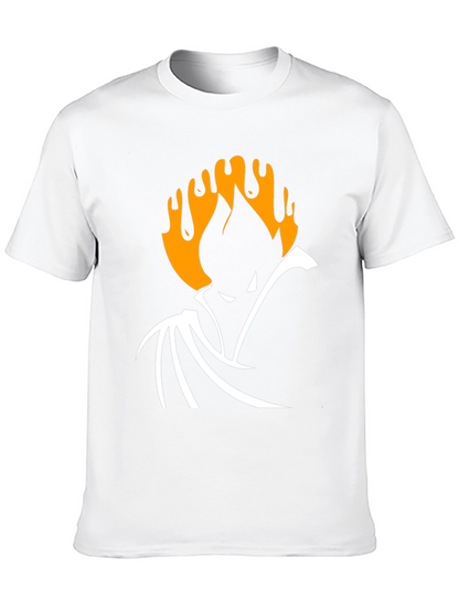 Mens Graphic Tee - Spooky Silhouette Design