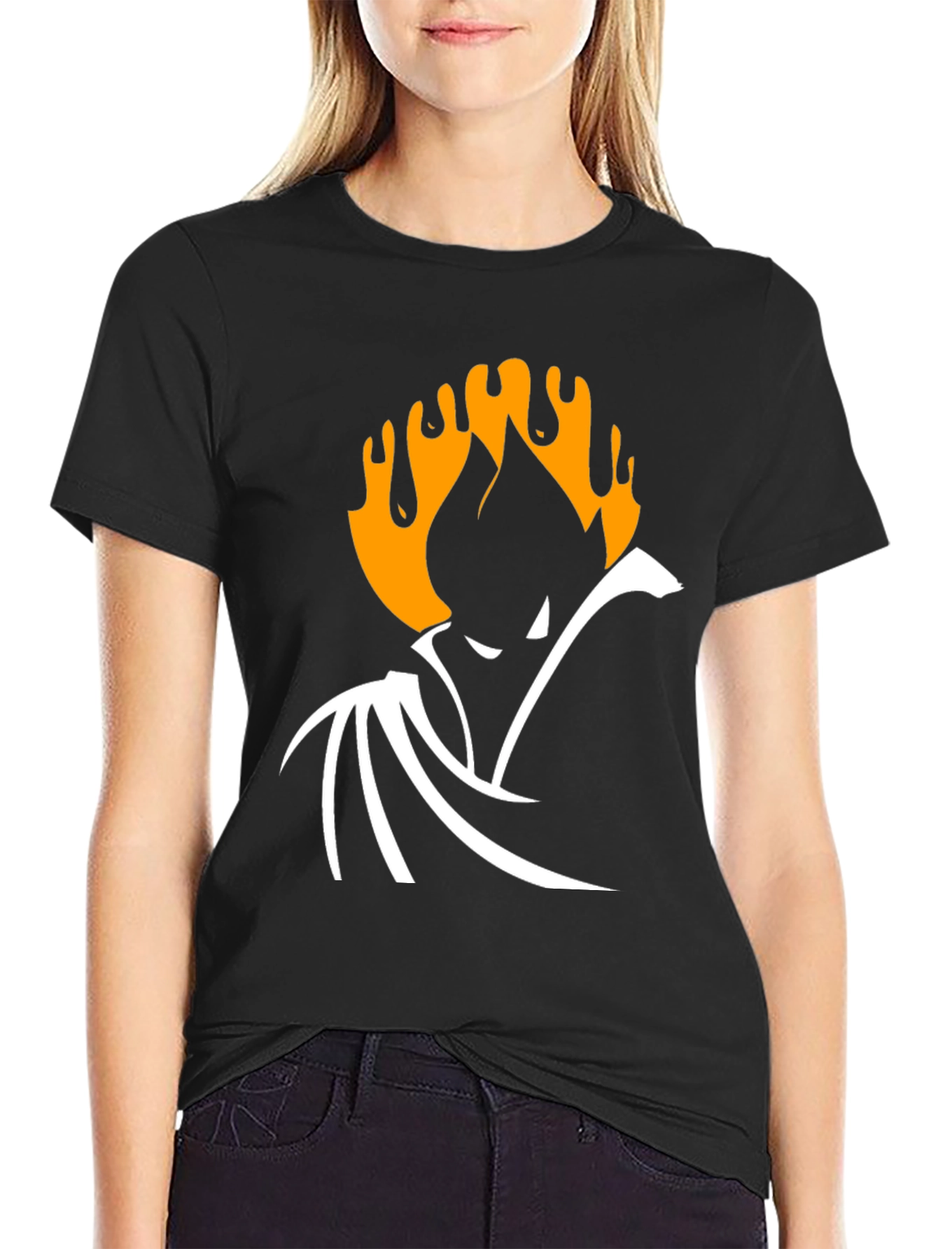Mens Graphic Tee - Spooky Silhouette Design