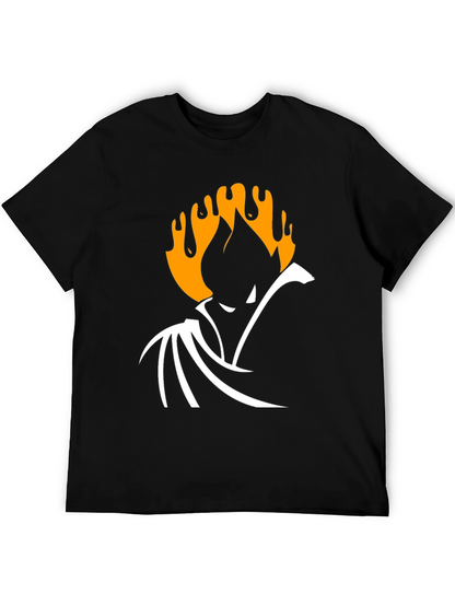 Mens Graphic Tee - Spooky Silhouette Design