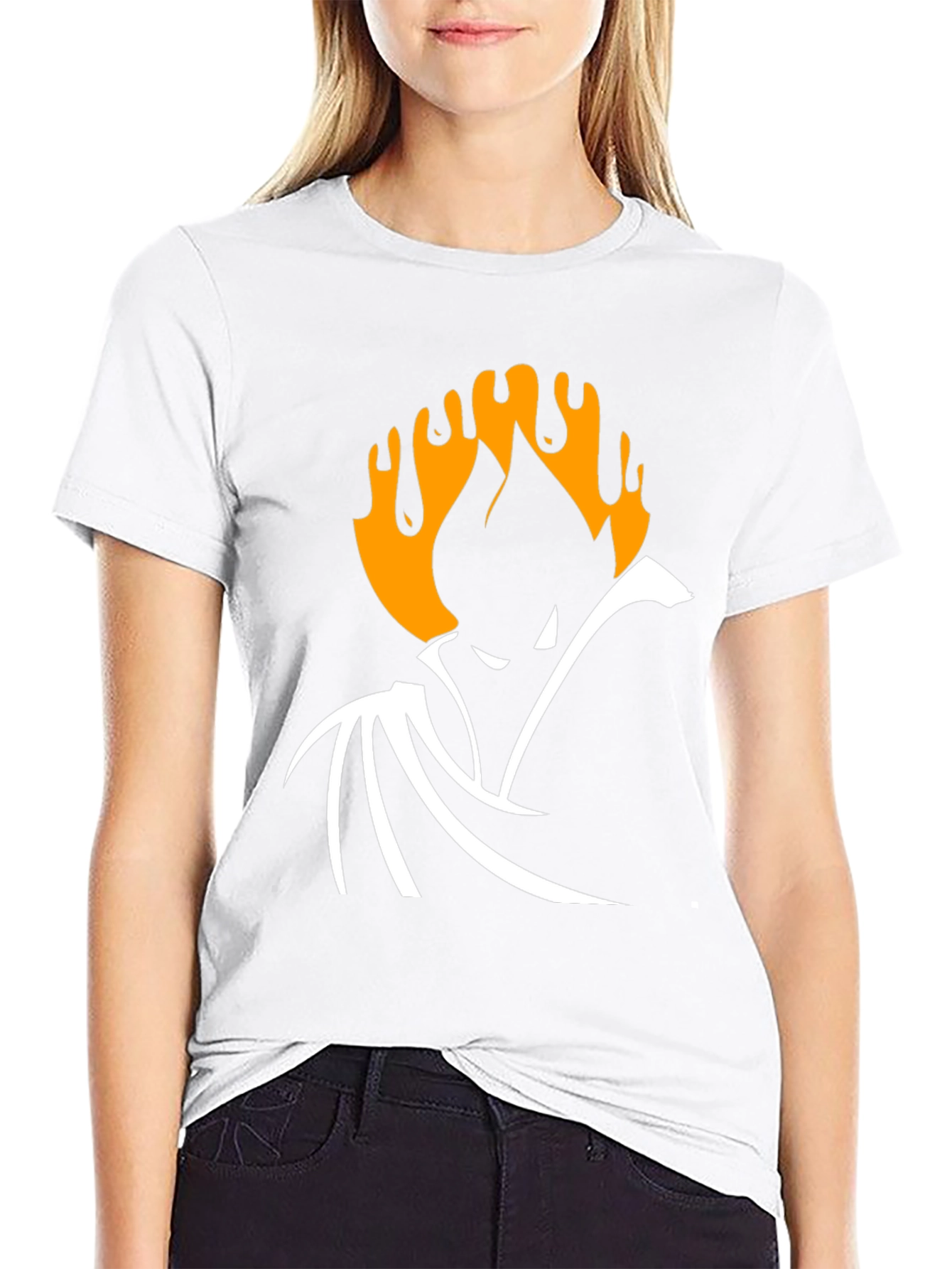 Mens Graphic Tee - Spooky Silhouette Design