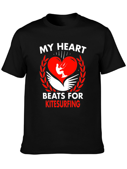 Kitesurfing Heartbeat Tee