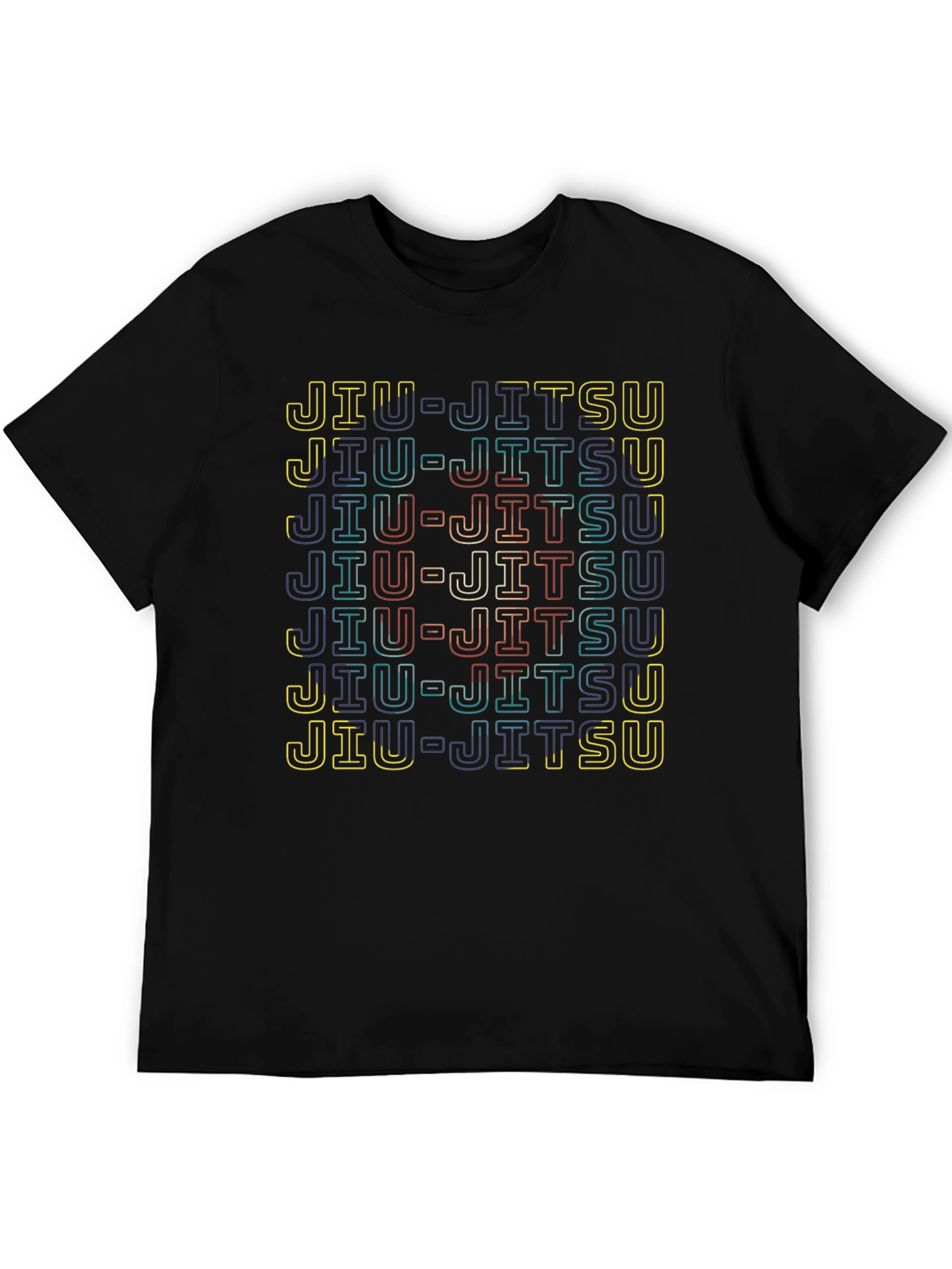 Jiu-Jitsu Graphic Print T-Shirt