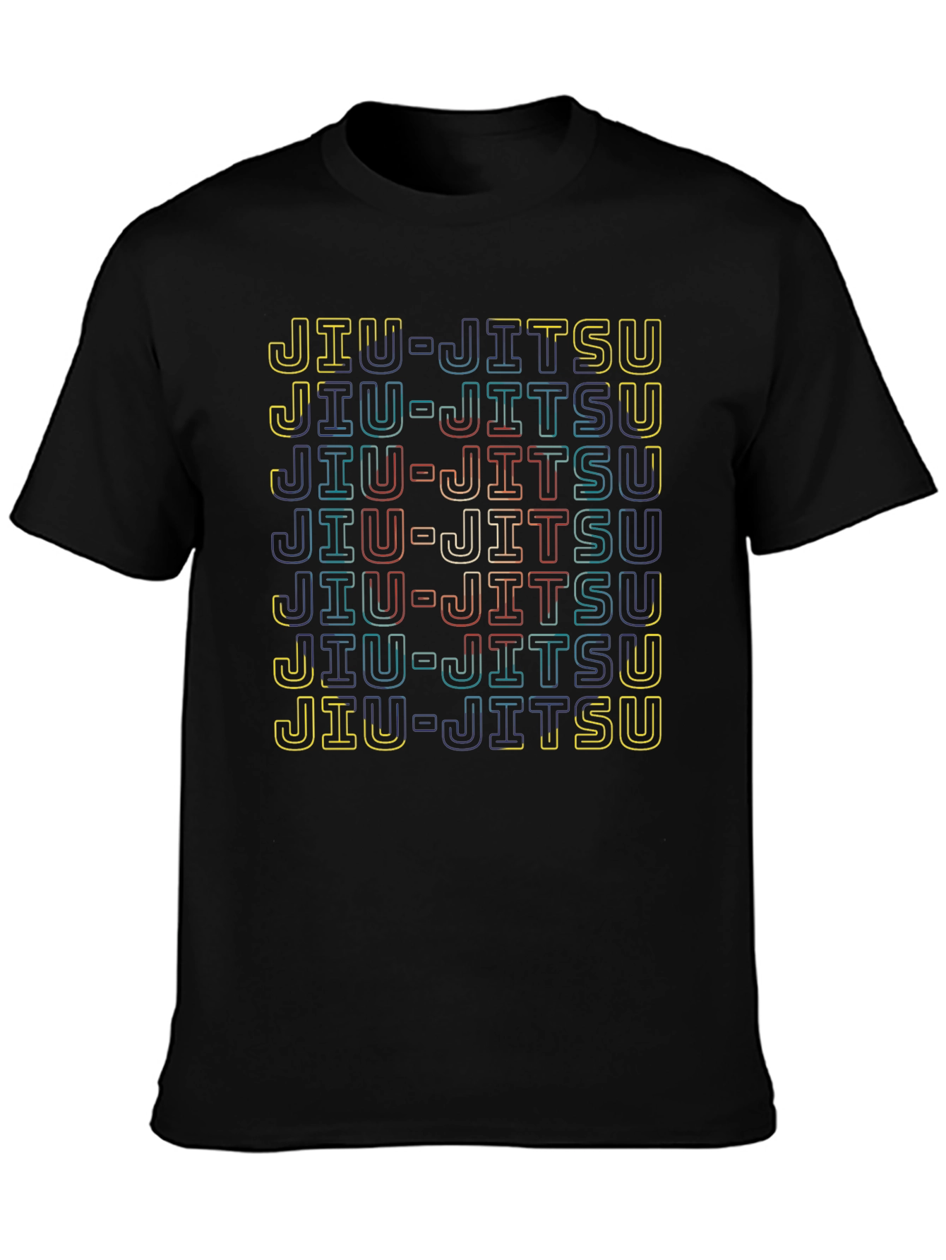 Jiu-Jitsu Graphic Print T-Shirt