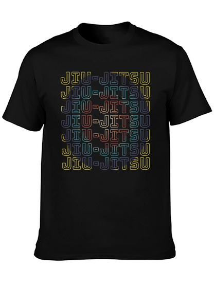 Jiu-Jitsu Graphic Print T-Shirt