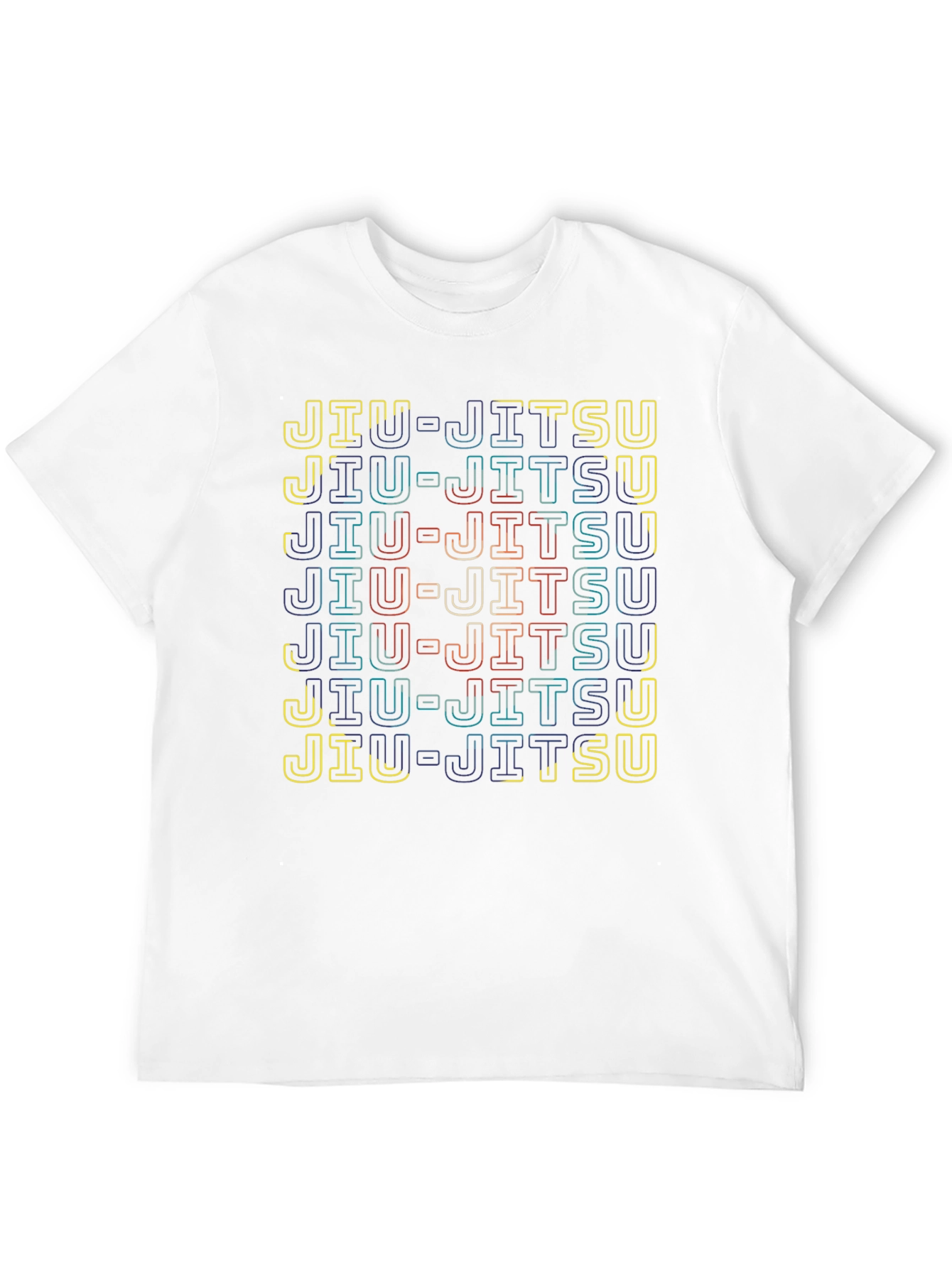 Jiu-Jitsu Graphic Print T-Shirt