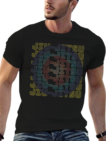 Jiu-Jitsu Graphic Print T-Shirt
