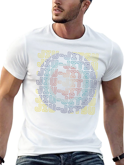Jiu-Jitsu Graphic Print T-Shirt