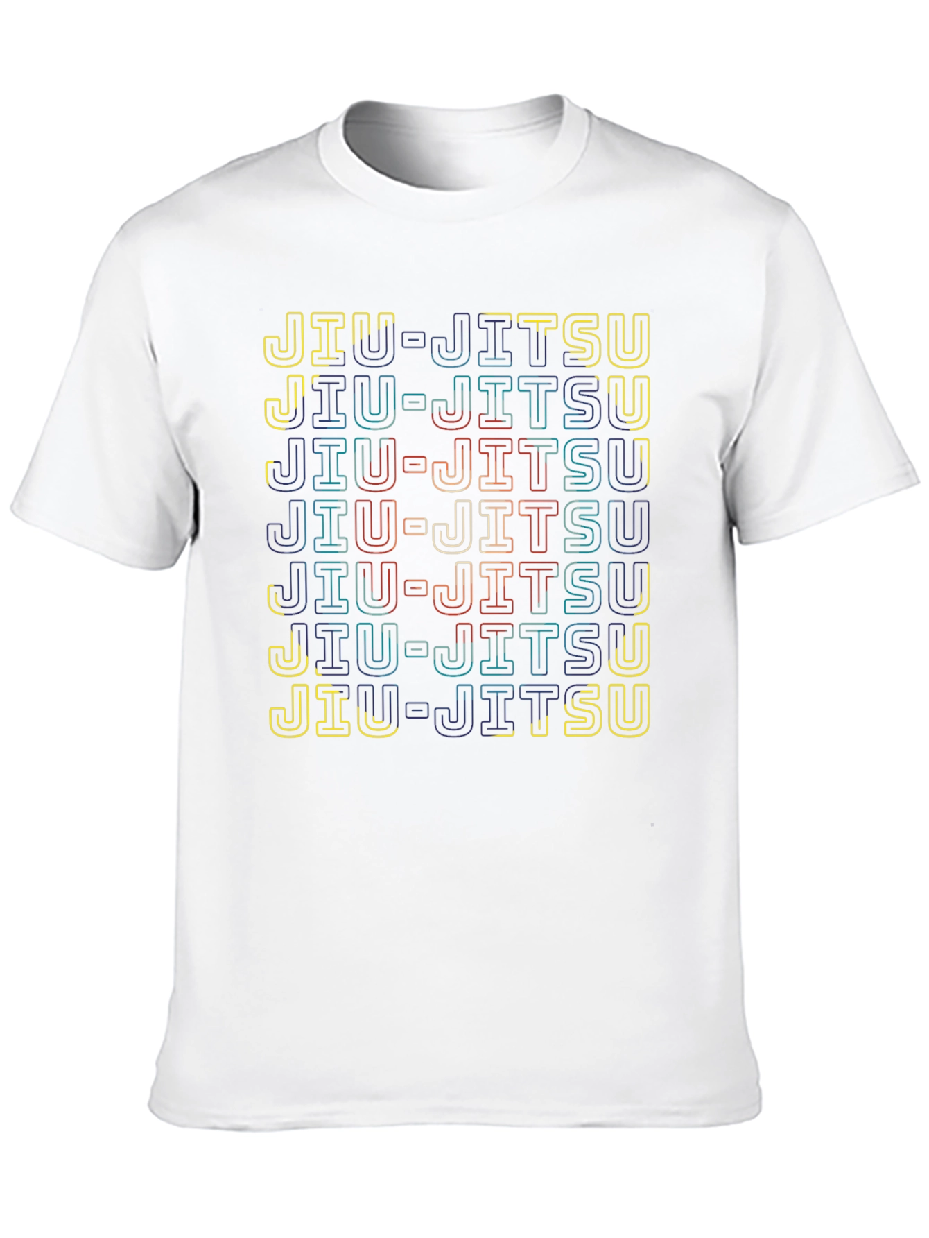 Jiu-Jitsu Graphic Print T-Shirt