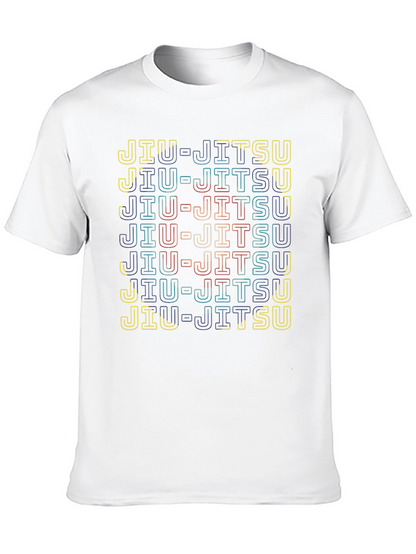 Jiu-Jitsu Graphic Print T-Shirt
