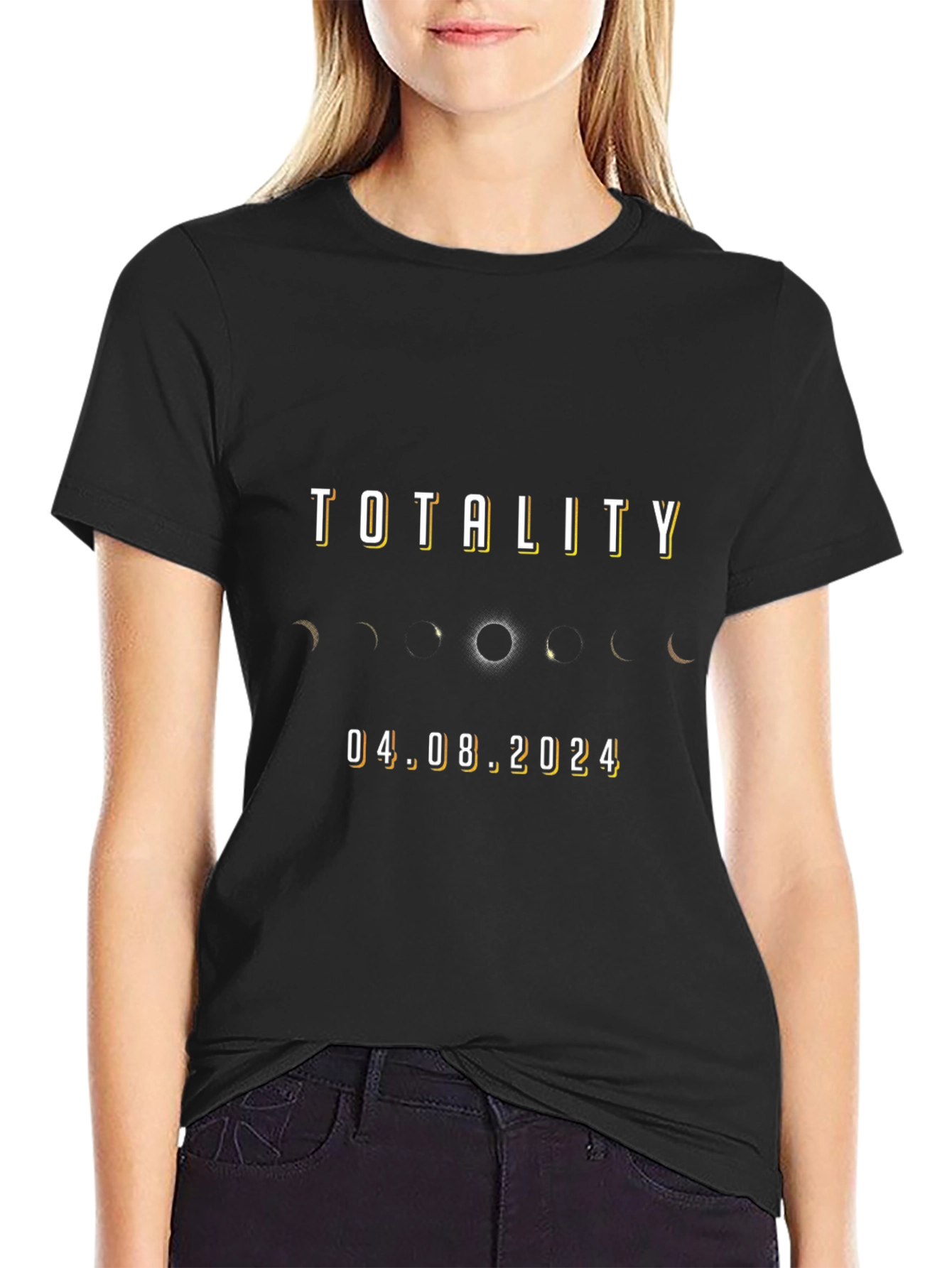 Totality 04.08.2024 Eclipse Graphic T-Shirt