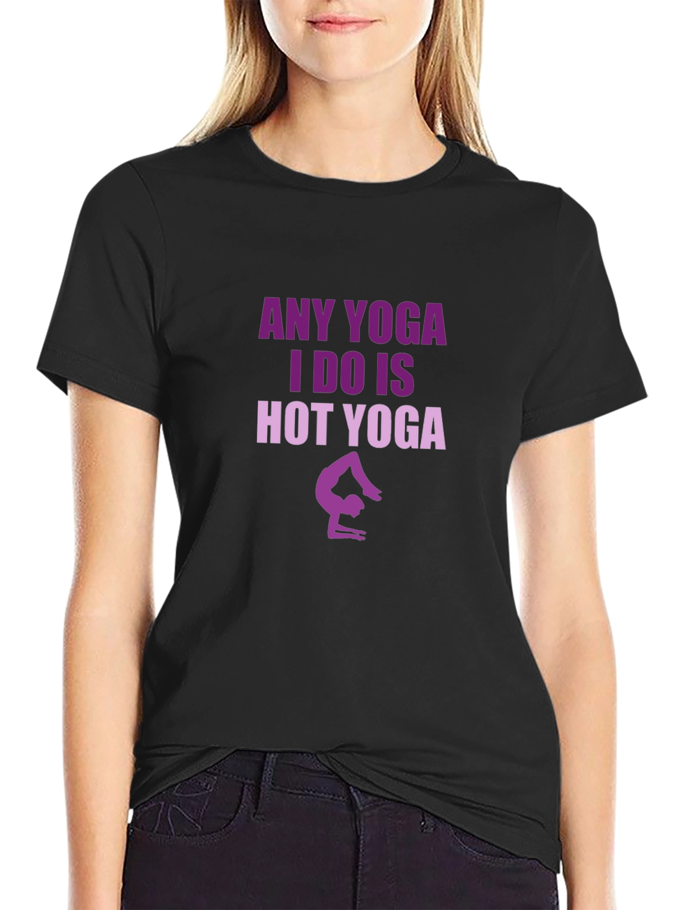 Hot Yoga T-Shirt - Funny Yoga Tee