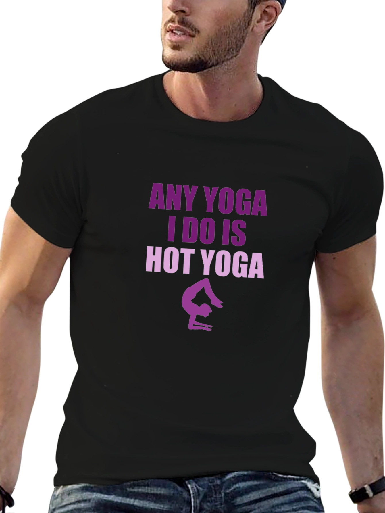 Hot Yoga T-Shirt - Funny Yoga Tee