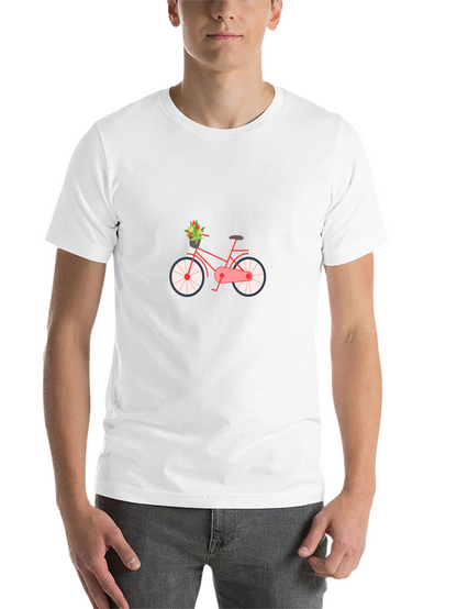 Stylish Bicycle Graphic Tee - Classic Comfort