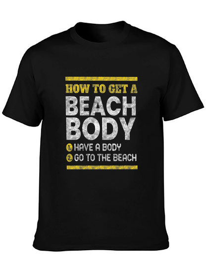 Beach Body T-Shirt - Funny Slogan Tee