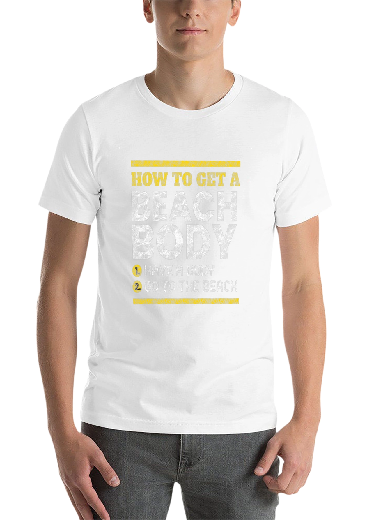 Beach Body T-Shirt - Funny Slogan Tee