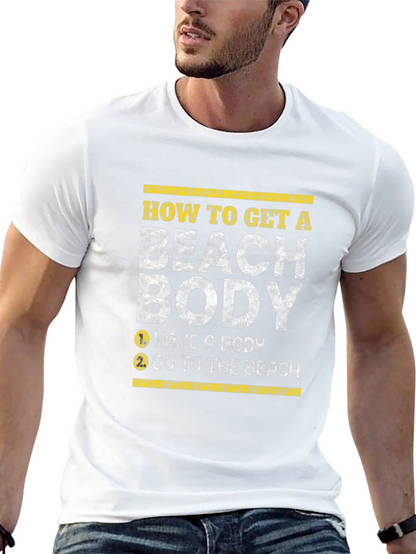 Beach Body T-Shirt - Funny Slogan Tee
