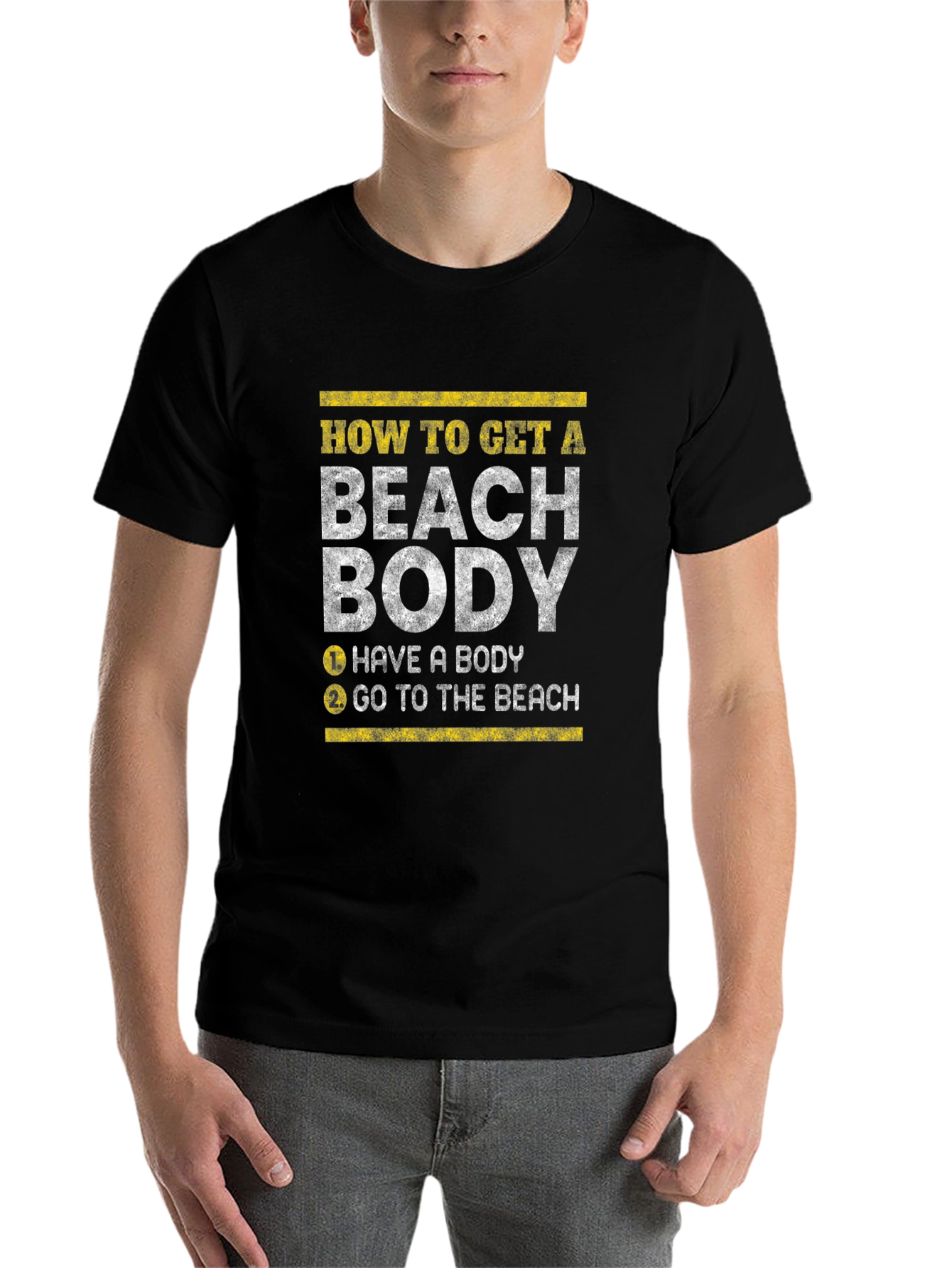 Beach Body T-Shirt - Funny Slogan Tee