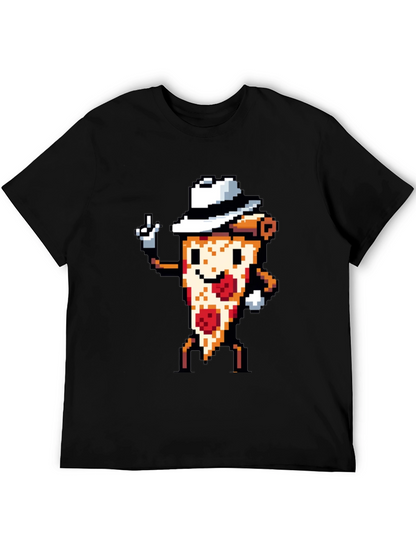 Pixel Pizza T-Shirt - Funny Foodie Graphic Tee