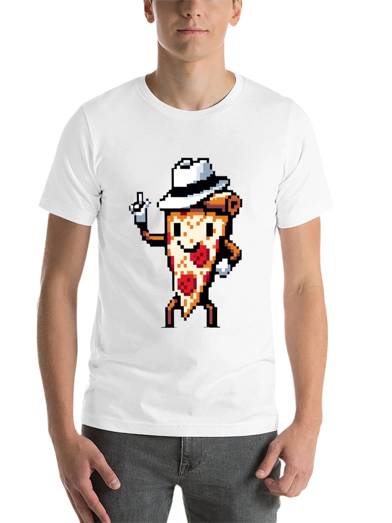 Pixel Pizza T-Shirt - Funny Foodie Graphic Tee