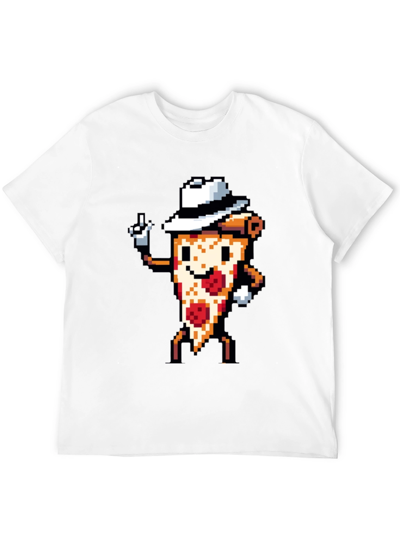 Pixel Pizza T-Shirt - Funny Foodie Graphic Tee