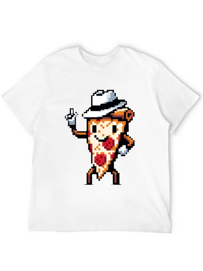 Pixel Pizza T-Shirt - Funny Foodie Graphic Tee