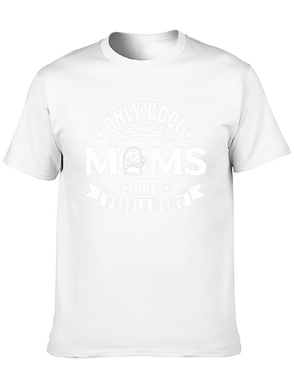 Cool Poodle Moms Graphic Tee