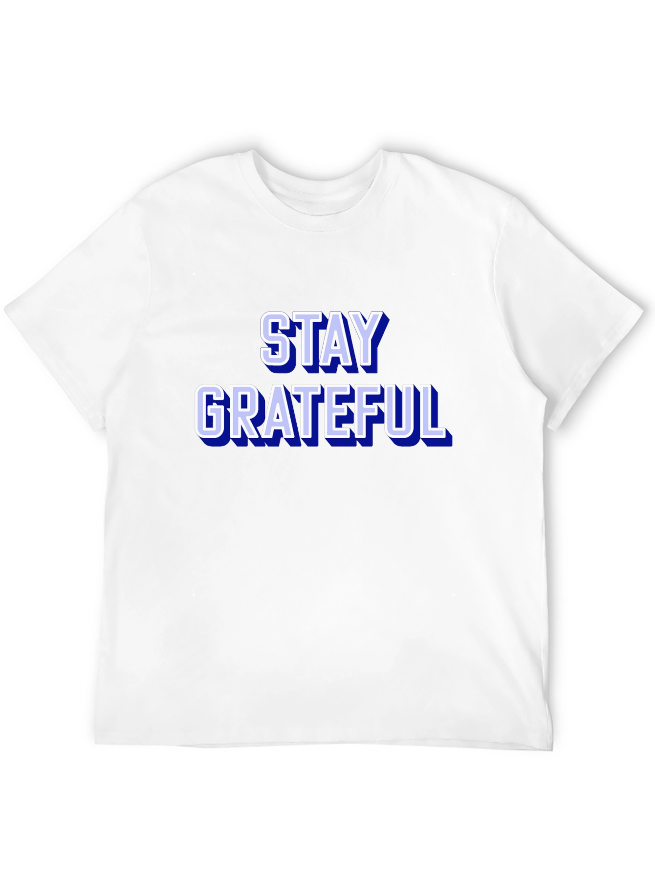 Stay Grateful Graphic Tee - Trendy Black T-Shirt