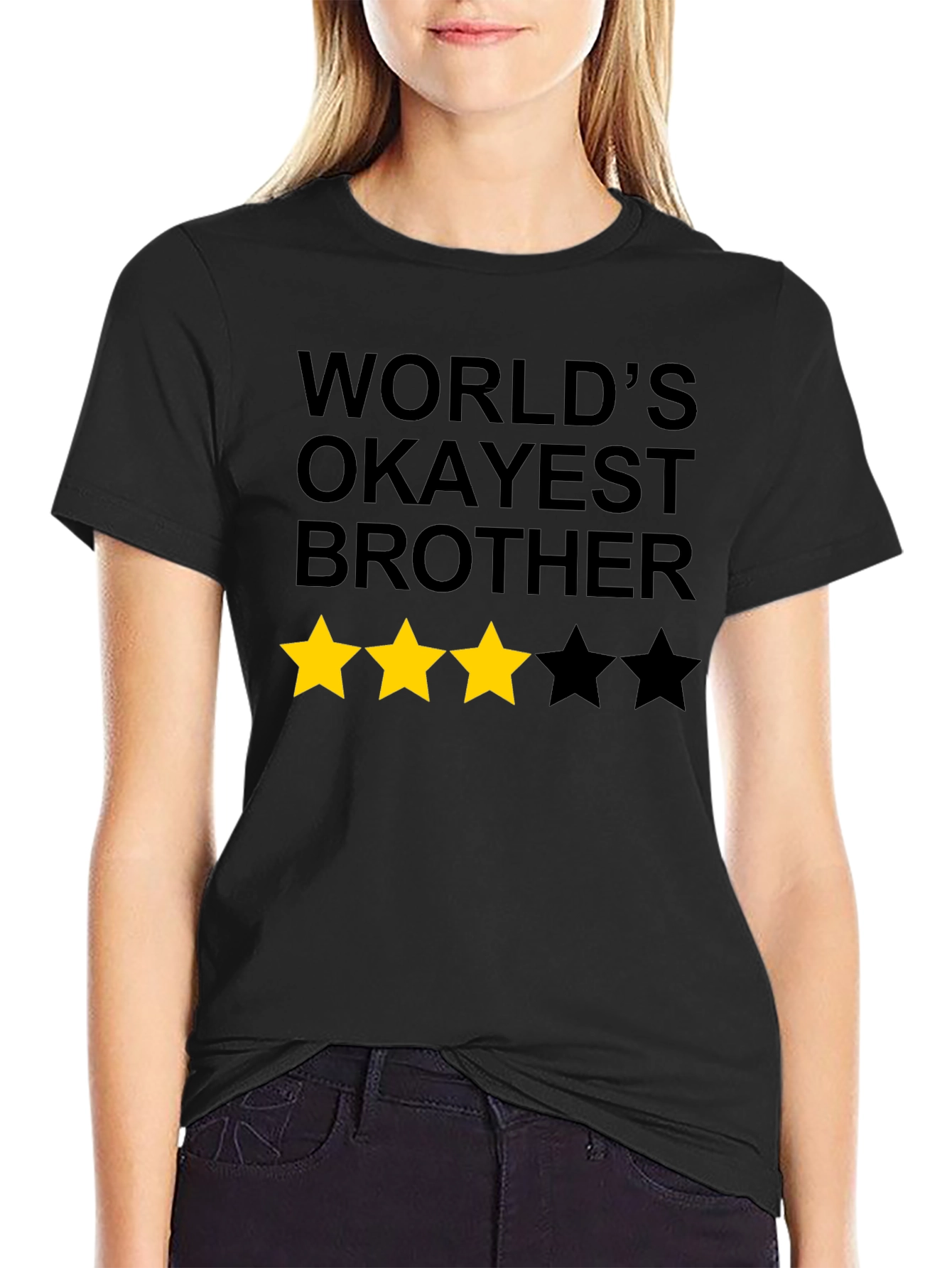 Worlds Okayest Brother Graphic Tee