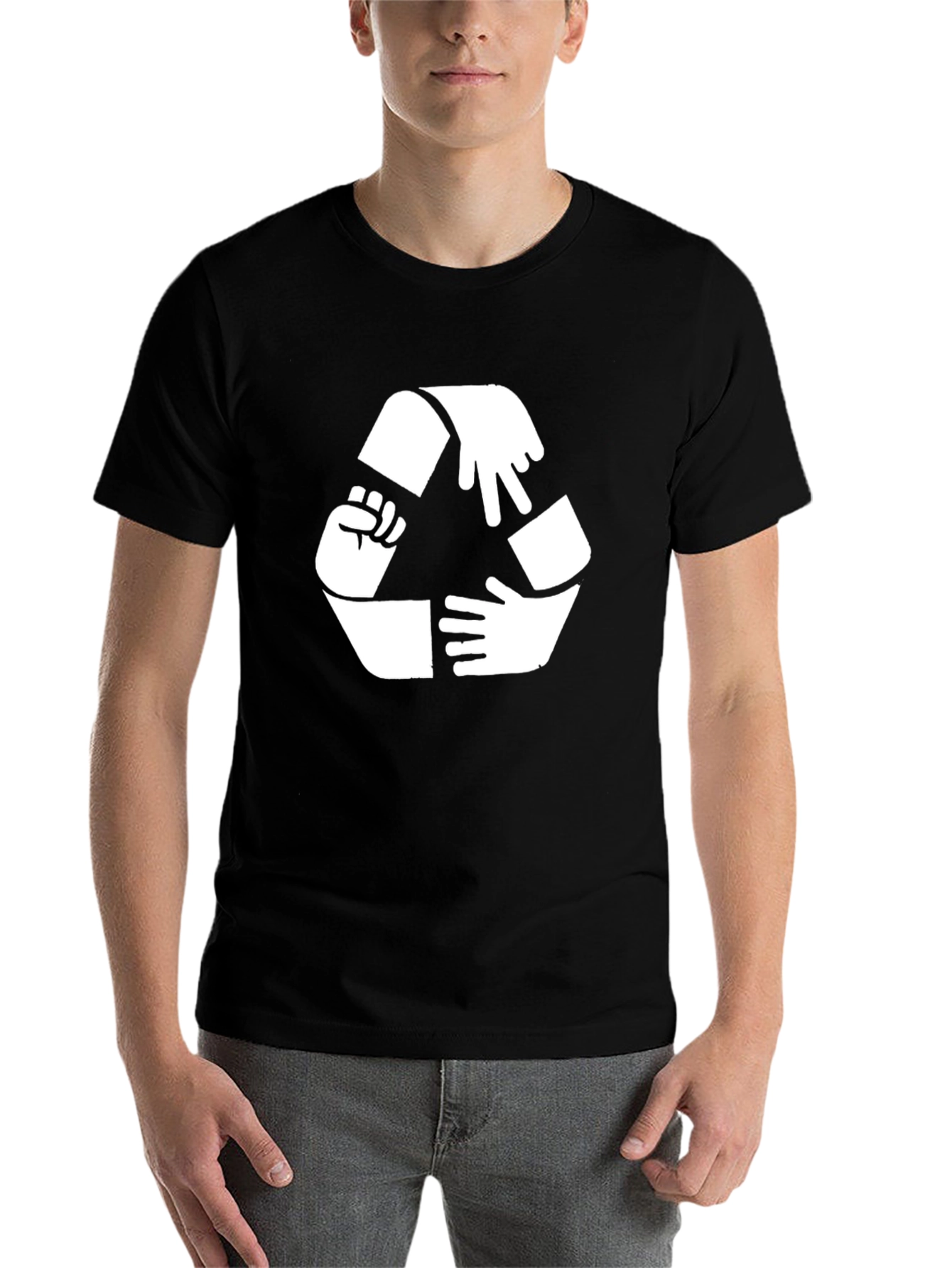 Unity Symbol Graphic Tee - Black