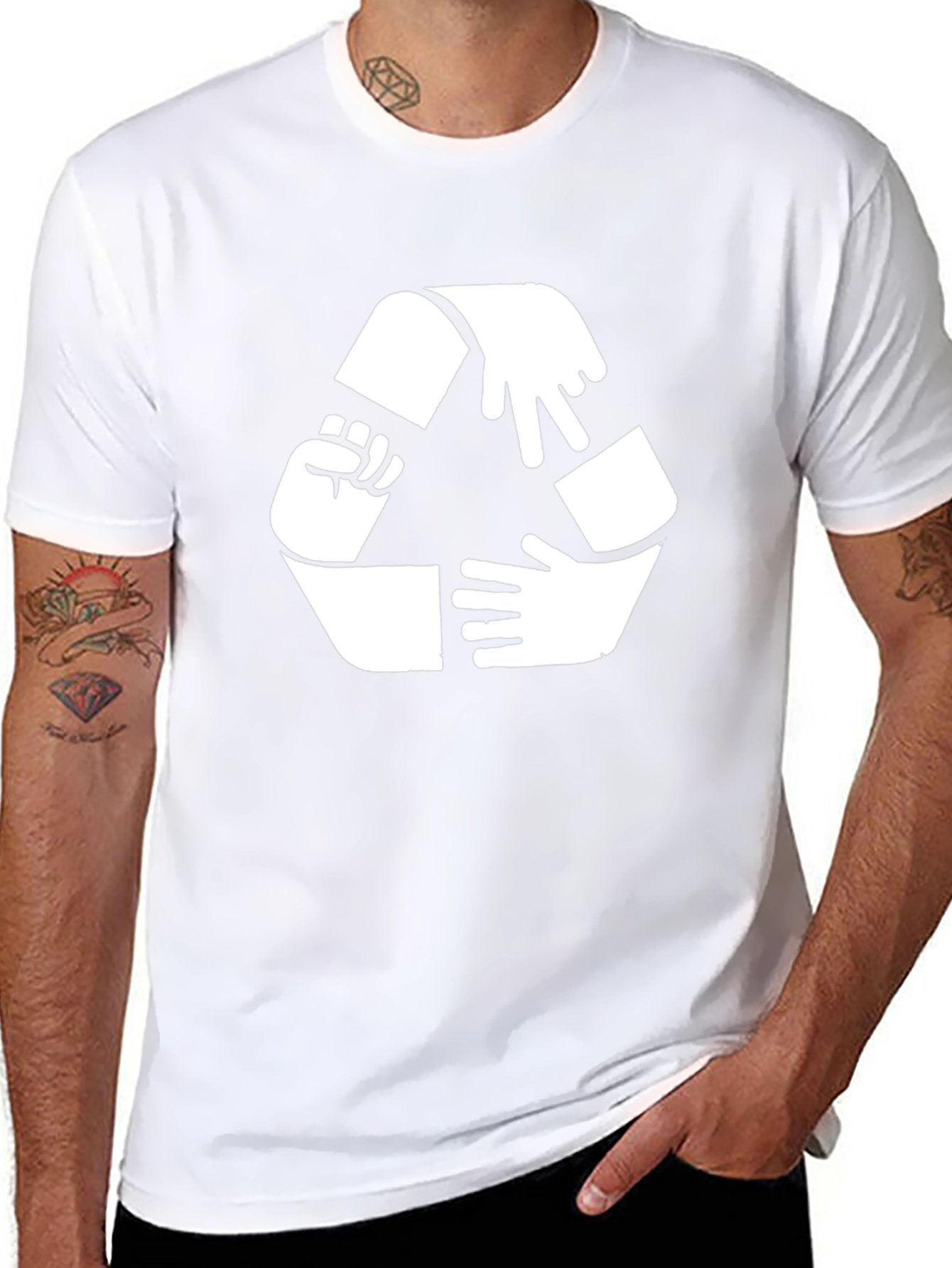 Unity Symbol Graphic Tee - Black