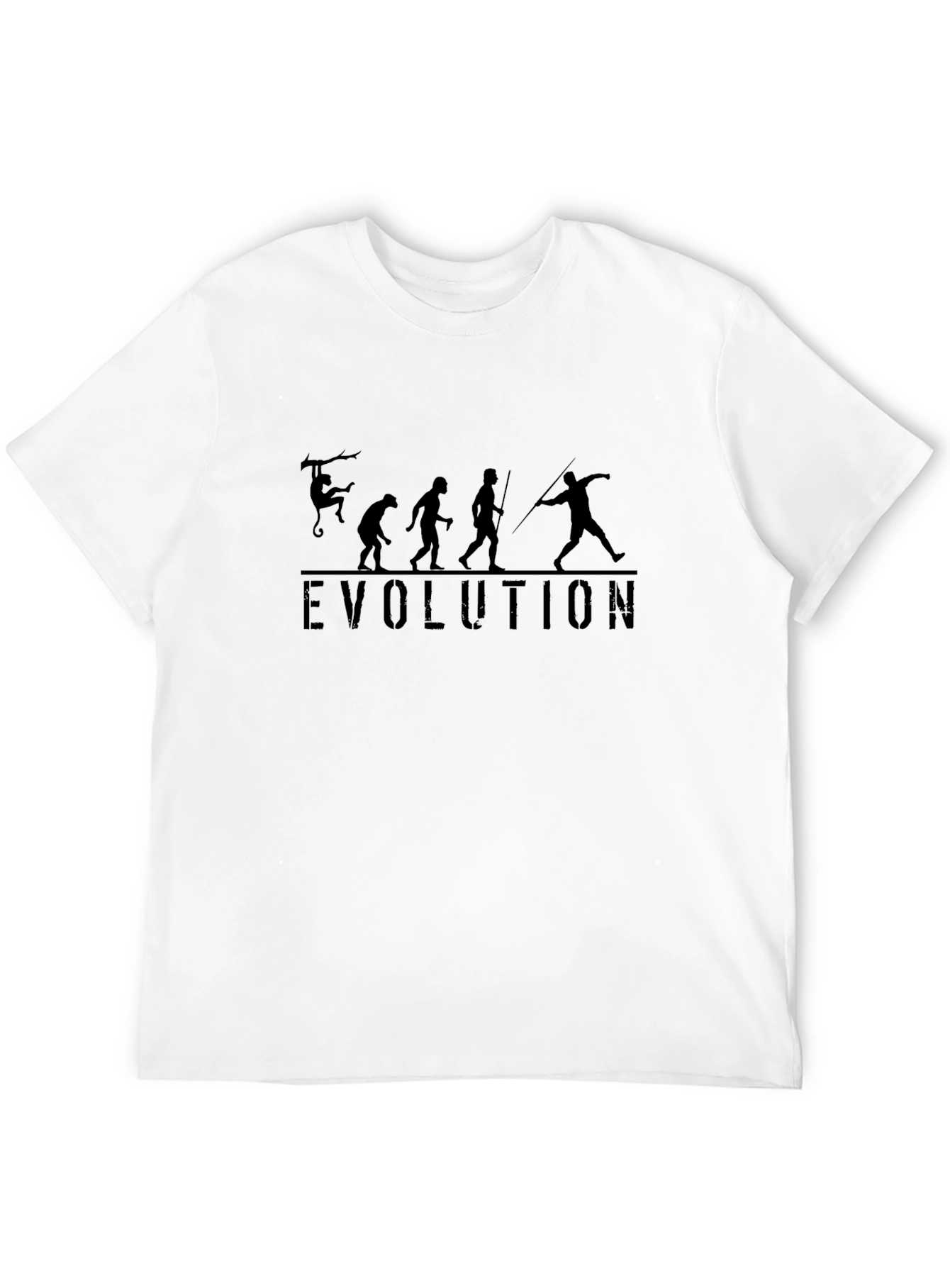 Evolution Graphic Black T-Shirt