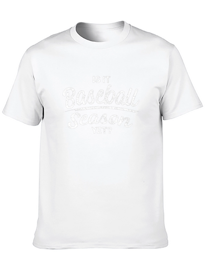 Baseball Season T-Shirt - Fan Apparel