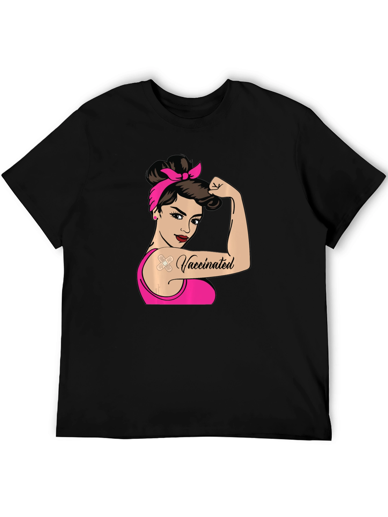Vaccinated Rosie the Riveter T-Shirt