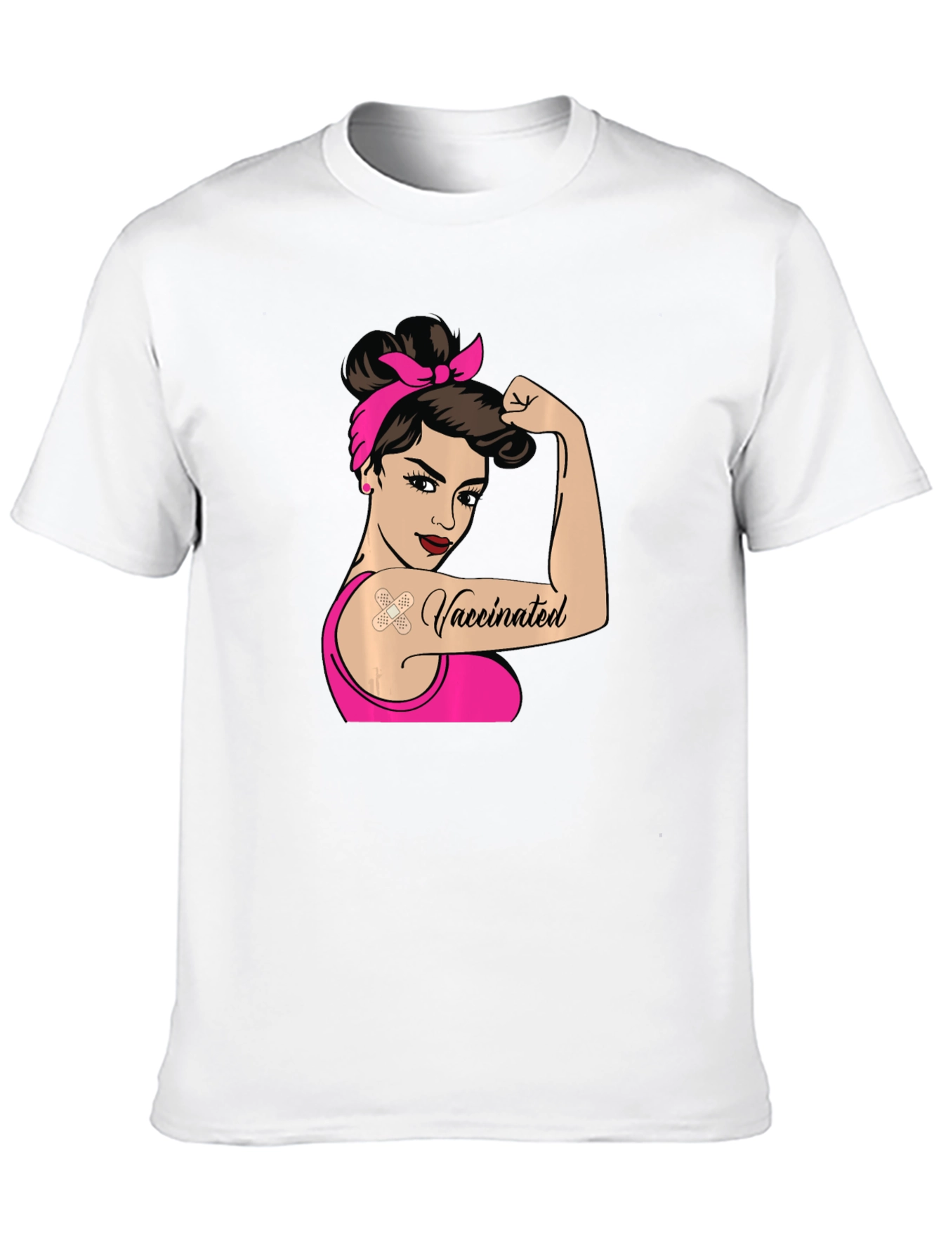 Vaccinated Rosie the Riveter T-Shirt