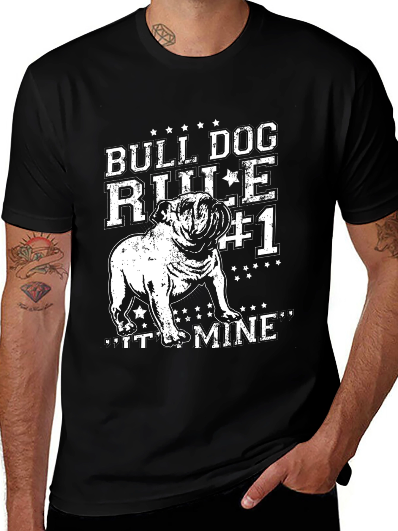 Bulldog Rule #1 T-Shirt - Its Mine