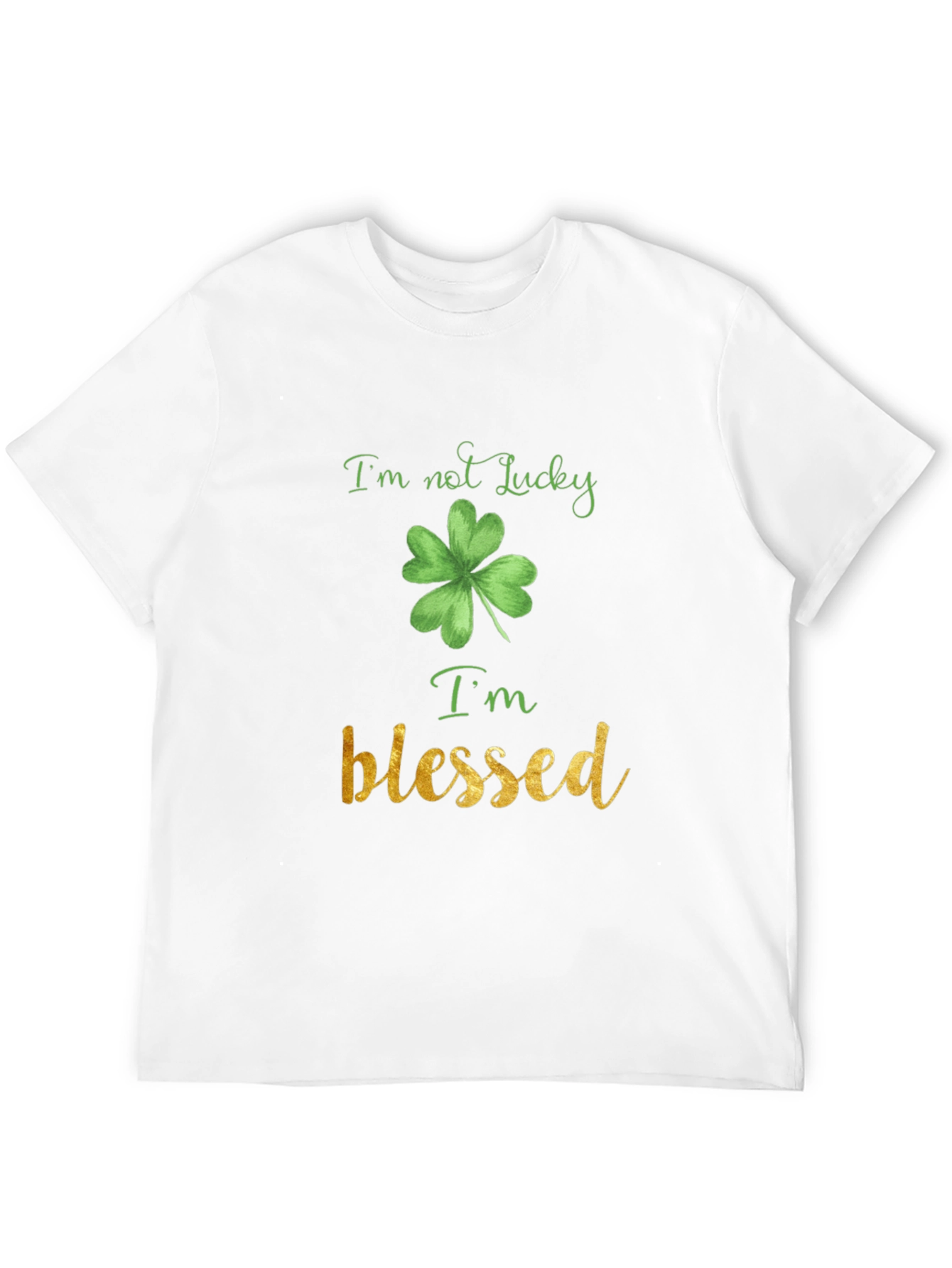 St. Patricks Day Im Blessed Black T-Shirt